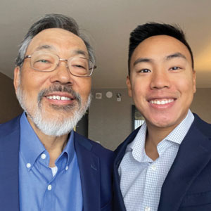 Bob Lee F’71 and Scott Lee Bob Lee F’71 and Scott Lee