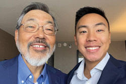 Bob Lee F&rsquo;71 and Scott Lee. Link to their story