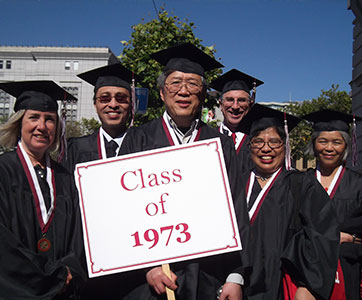 Photo of alumni. Link to Life Stage Gift Planner Ages 60-70 Situations.
